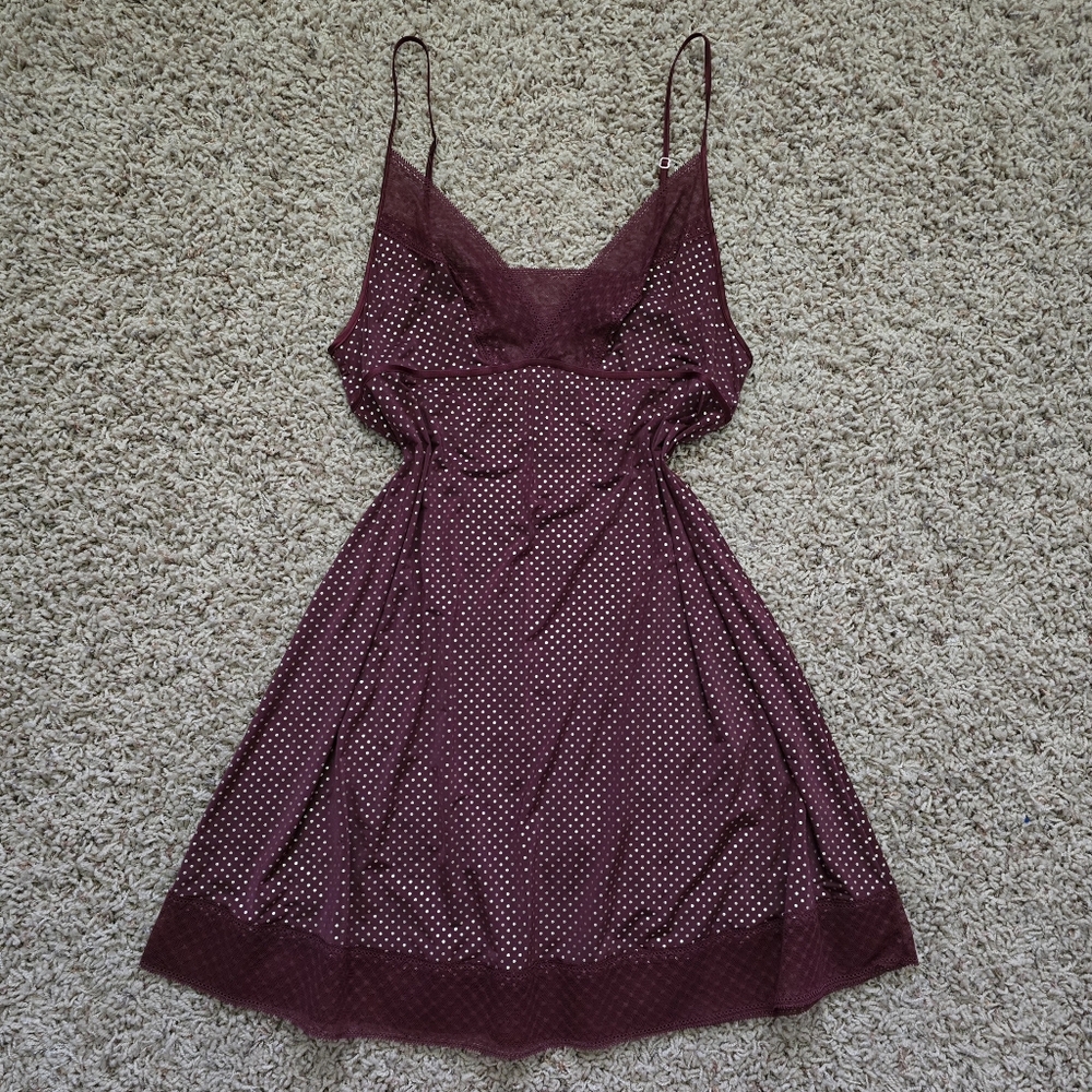 Victoria's Secret Gold Polka Dots Slip Dress - Large - Picture 5 of 10